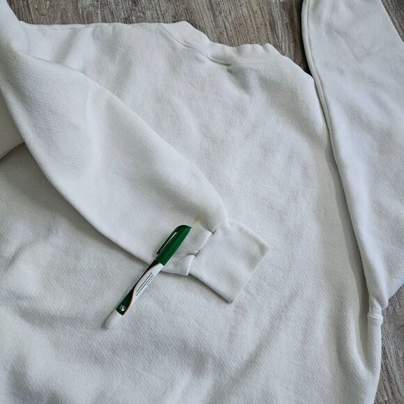 Kent State KSU Jansport Vintage White Crewneck Sweatshirt Size M NCAA College - Picture 12 of 16